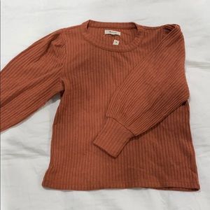 Burnt Orange Fall Swater